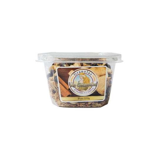 GRANOLA CON JENGIBRE/CANELA LA COMADRE 250GR