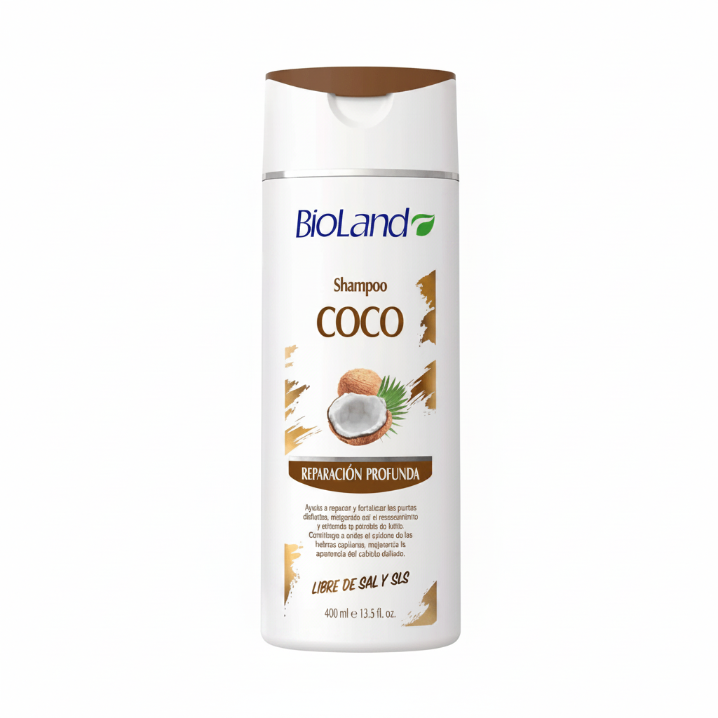 SHAMPOO COCO BIOLAND 400ML