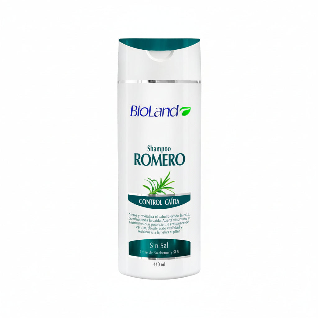 SHAMPOO ROMERO BIOLAND 400ML