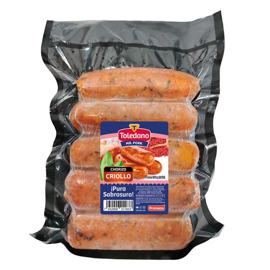 CHORIZO CRIOLLO CERDO CONGELADO