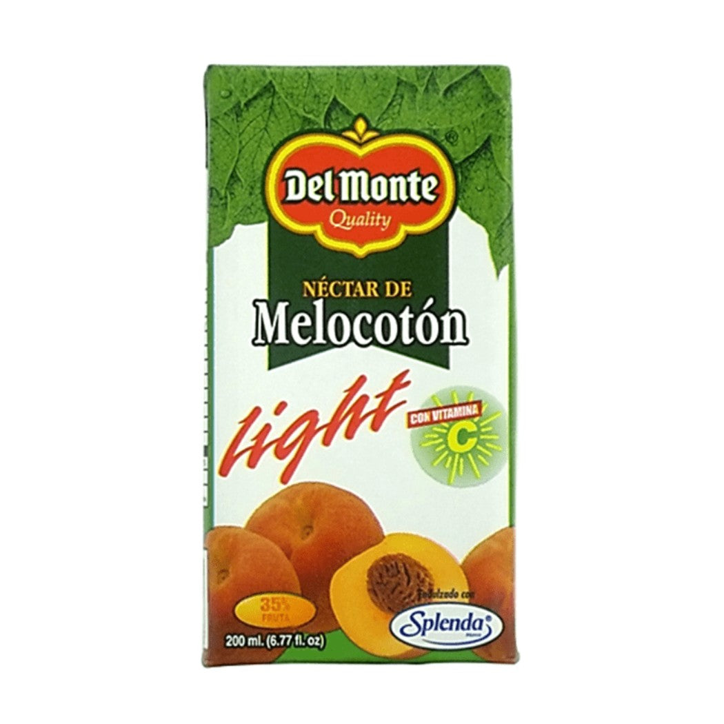 NECTAR MELOCOTON LIGHT DEL MONTE 200ML
