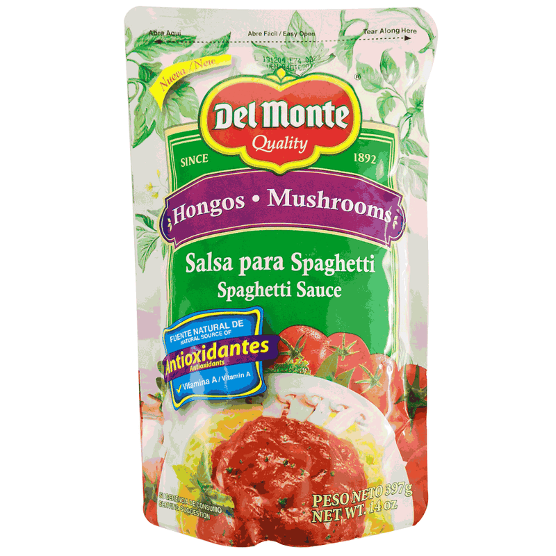 SALSA PARA ESPAGUETI DE HONGOS 397GR
