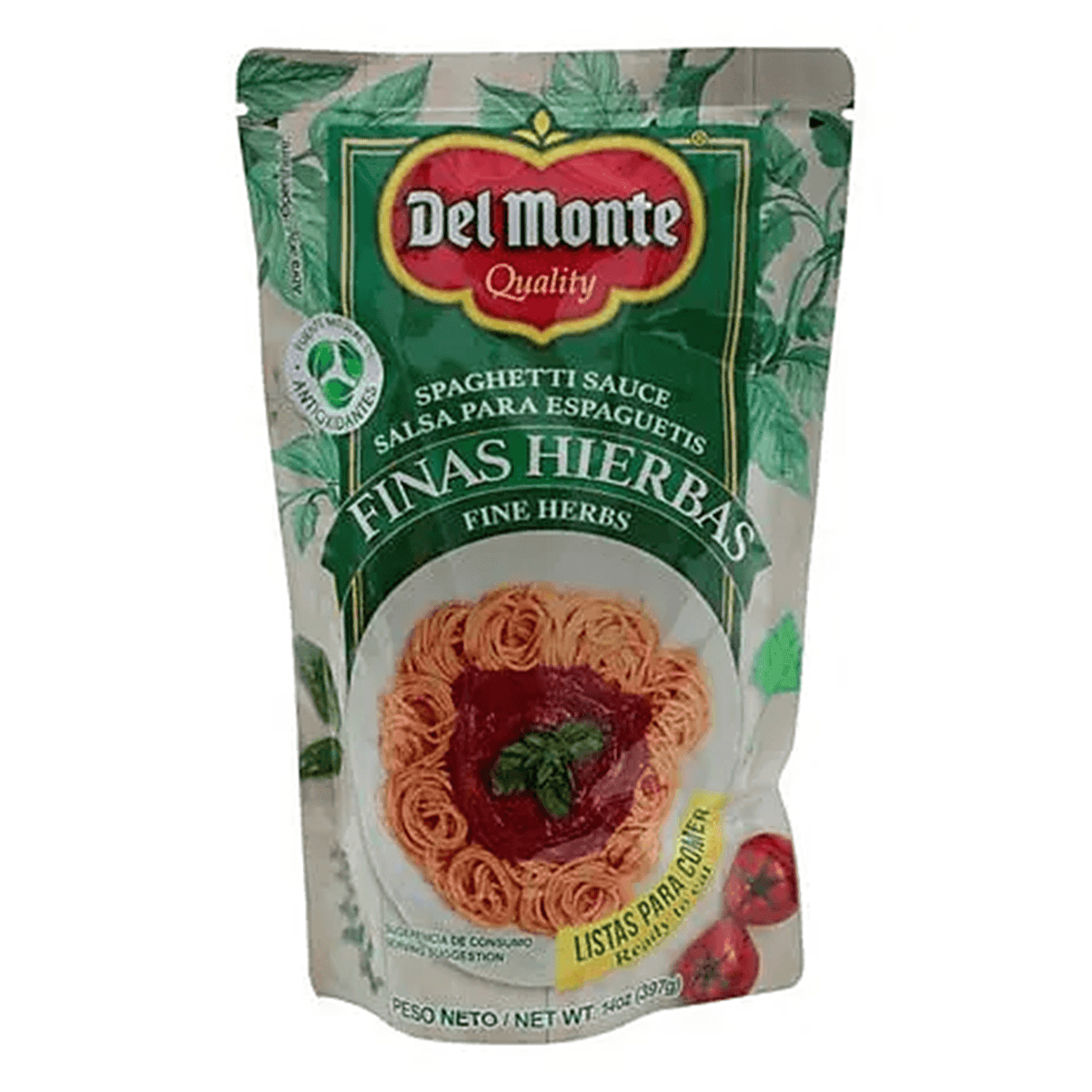 SALSA DE TOMAT FINAS HIERBAS DEL MONTE 397GR