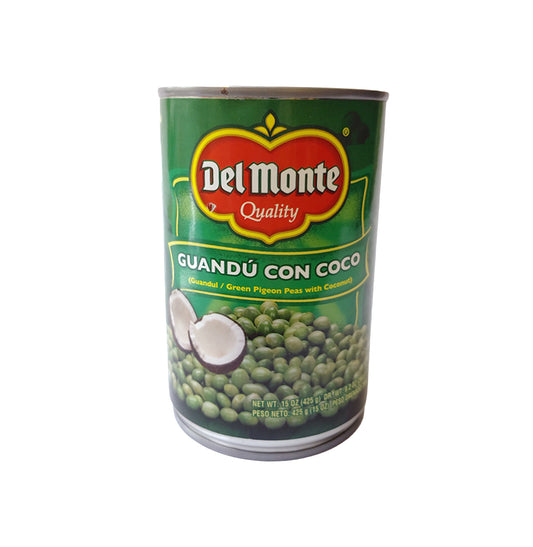 GUANDU CON COCO DEL MONTE 15OZ