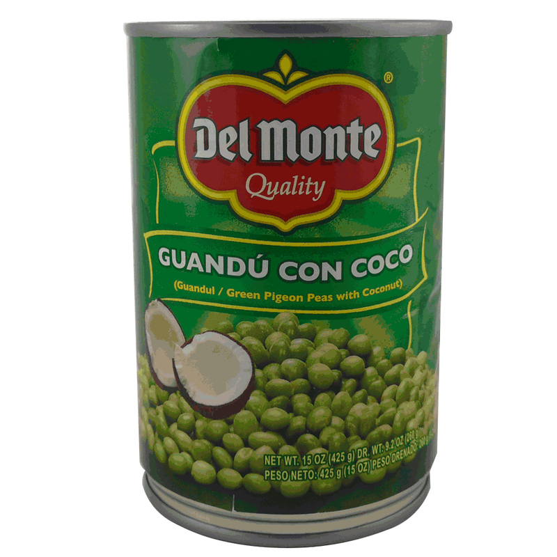 GUANDU CON COCO DEL MONTE 15OZ