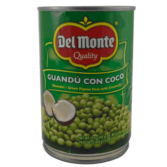 GUANDU CON COCO DEL MONTE 15OZ