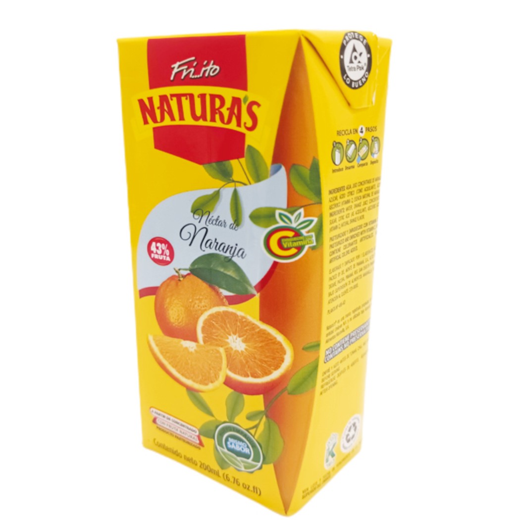 NECTAR NARANJA NATURAS 200ML