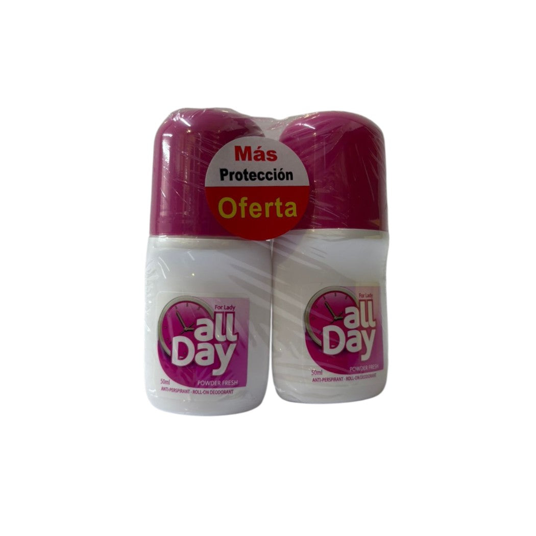 DESODORANTE ROLL-ON ORIG LADY 2PACK