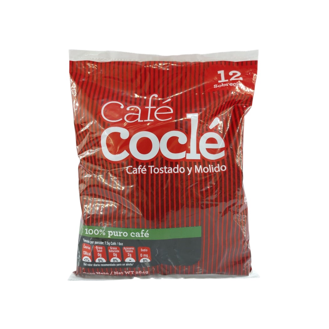 CAFÉ MOLIDO COCLE 22GR 12U