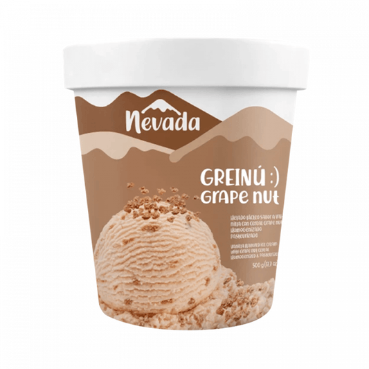 HELADO GRAPE NUT NEVADA 1/2GL