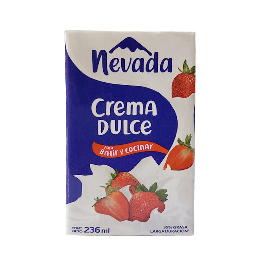 CREMA DULCE NEVADA 236ML