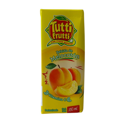 BEBIDA TUTTI FRUTI MELOCOTON 180ML