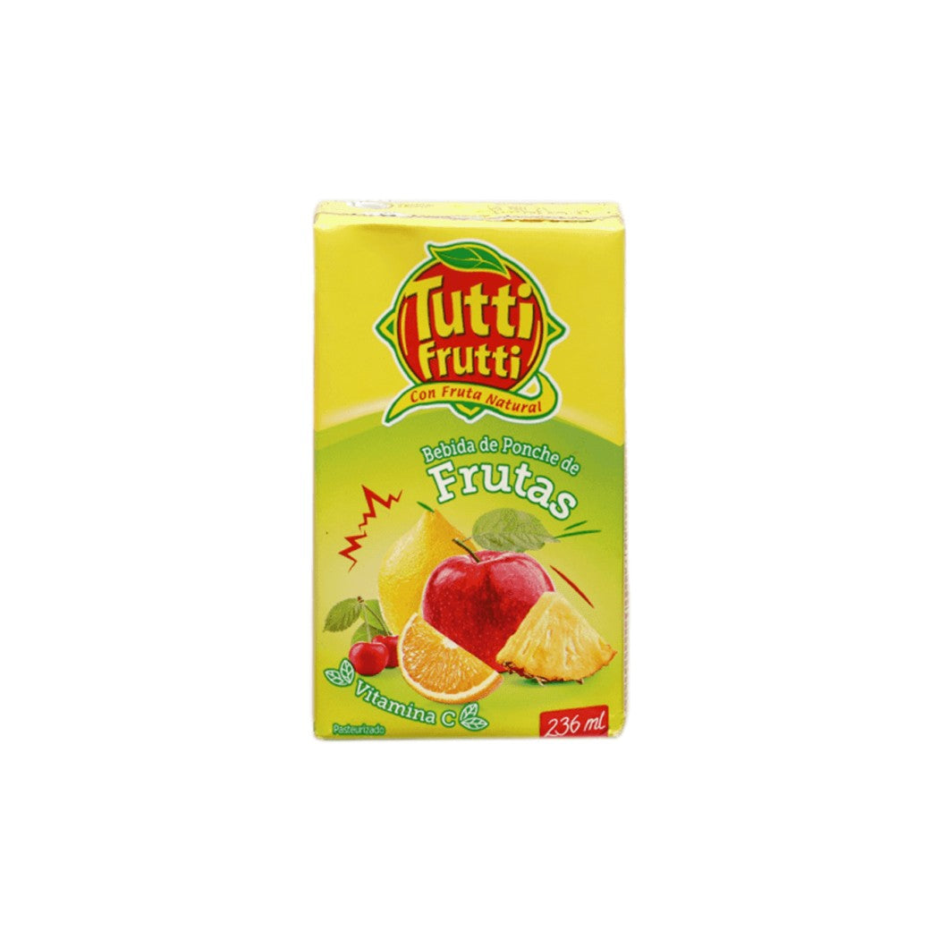 BEBIDA FRUIT PUNCH TUTTI FRUTTI 180ML