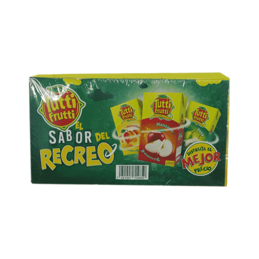 6PACK BEBIDA SURTIDA TUTTI FRUT 180ML