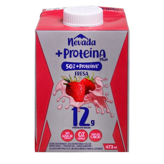 LECHE NEVADA + PROTEINA FRESA NEVADA 473ML