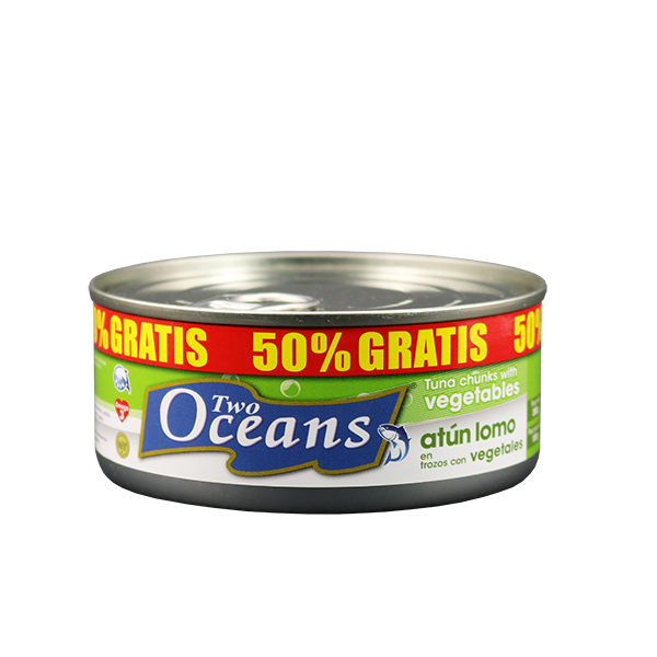 ATÚN VEGETALES TWO OCEANS 265GR