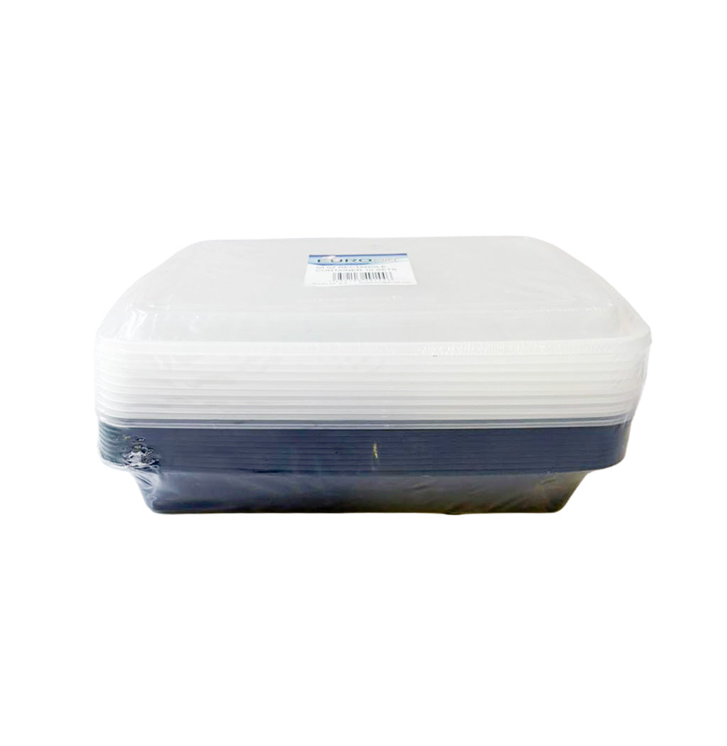 ENVASE RECTANGULAR CON TAPA 58OZ 10U