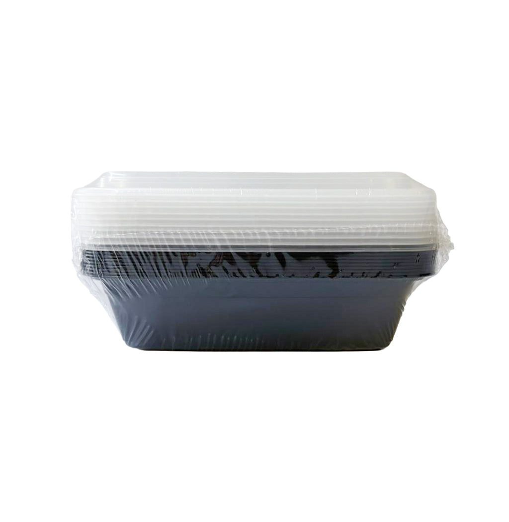 ENVASE RECTANGULAR CON TAPA 38OZ 10U