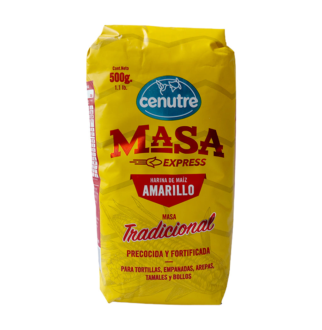 MASA EXPRESS AMARILLA CENUTRE 500GR