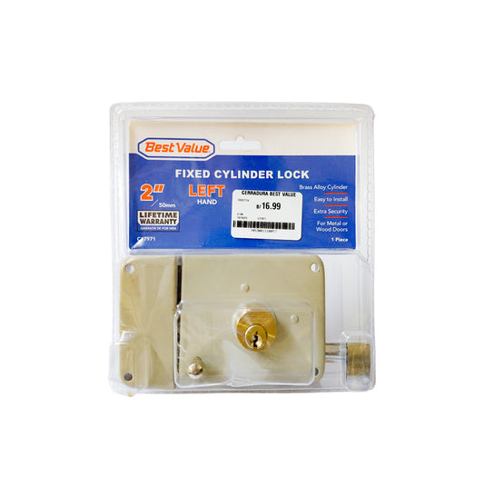 CERRADURA HIERRO IZQUIERDA BEST VALUE
