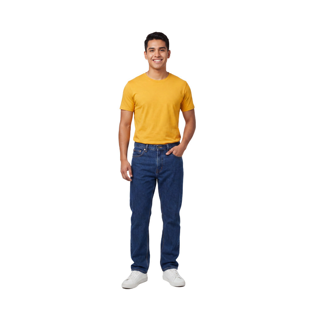 JEANS ANCHO AZUL PURO JORDACHE
