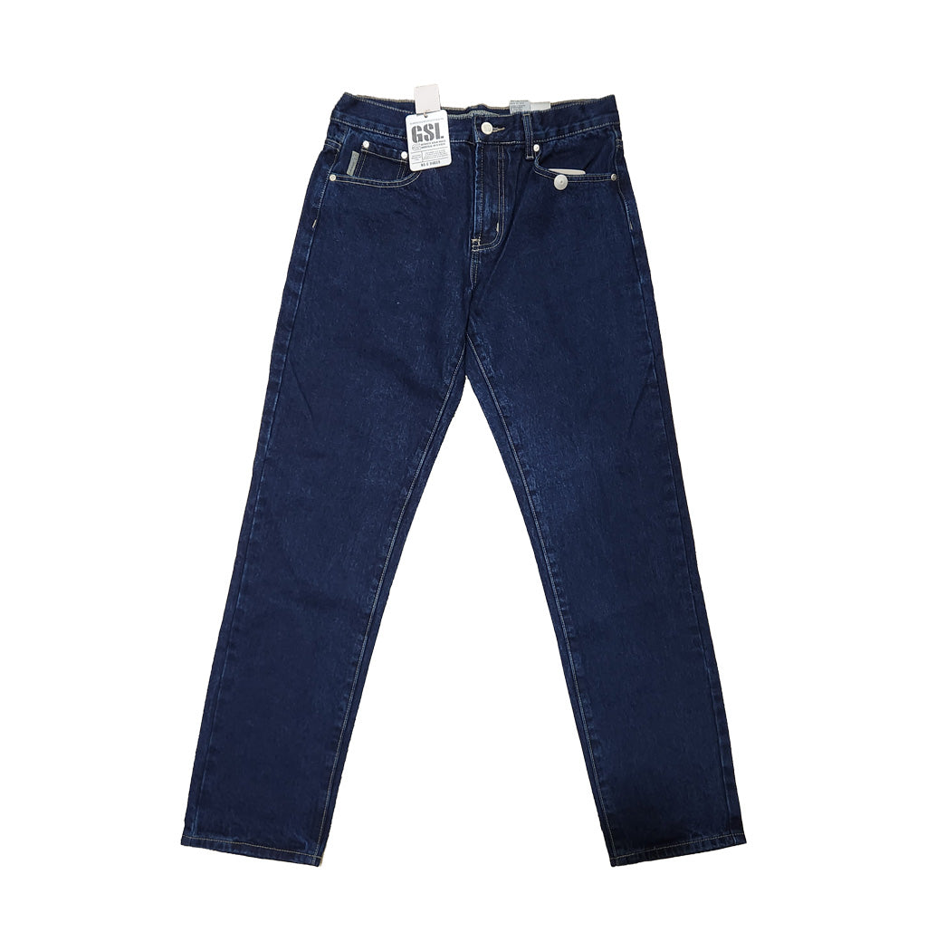 JEANS ANCHO AZUL OSCURO DE CABALLERO GSL