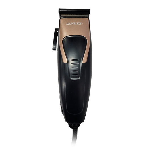 MAQUINA DE CORTAR CABELLO NEGRA CON BRONCE
