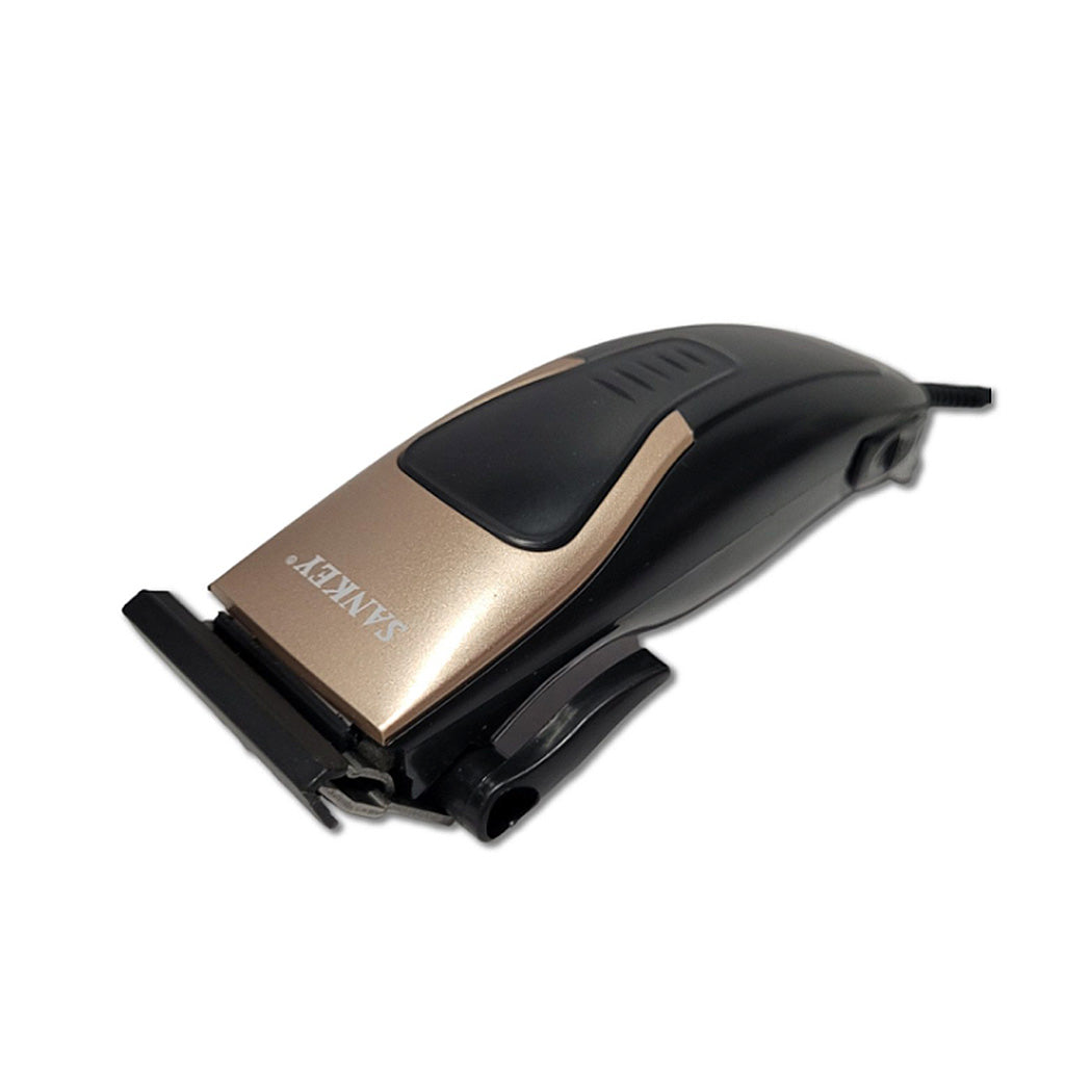 MAQUINA DE CORTAR CABELLO NEGRA CON BRONCE