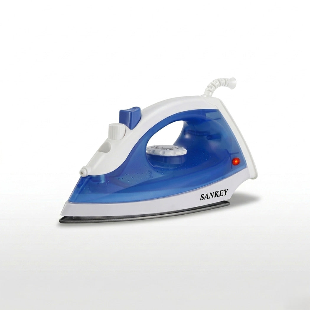 PLANCHA A VAPOR AZUL CON BLANCO 1200W
