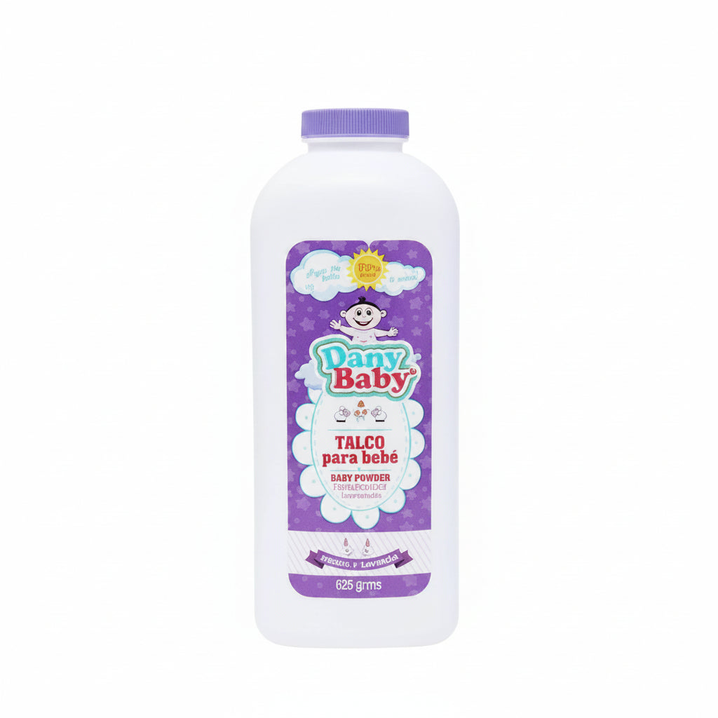 TALCO DE BEBÉ LAVANDA DANY 625GR
