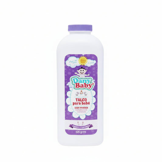 TALCO DE BEBÉ LAVANDA DANY 625GR