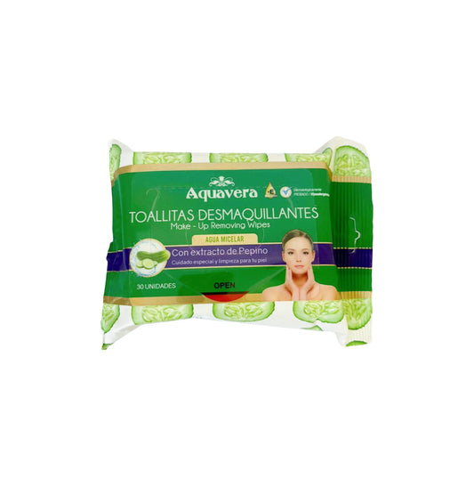 TOALLITAS DESMAQUILLANTES PEPINO 30U