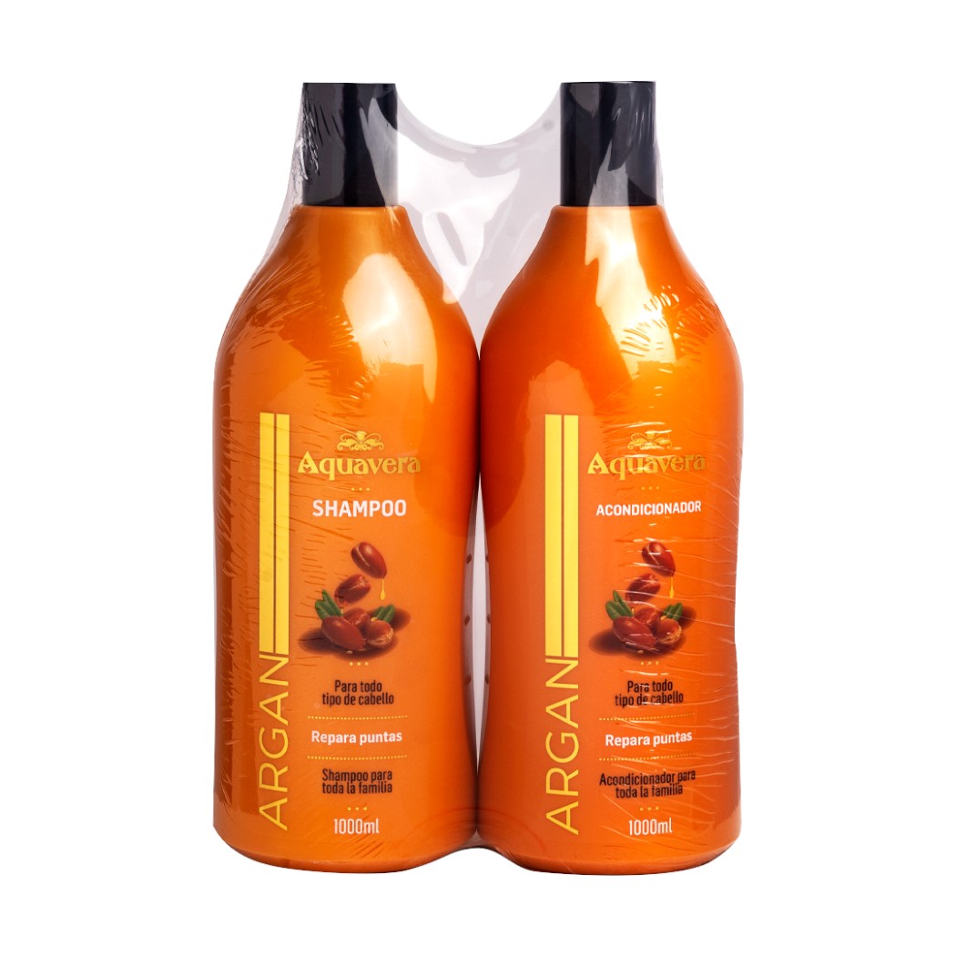 SHAMPOO Y ACONDICIONADOR ARGÁN 1000ML