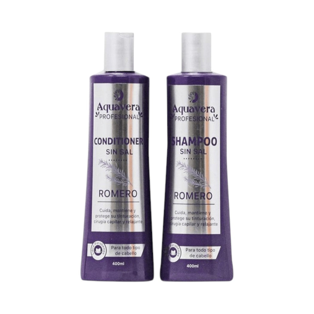 SHAMPOO Y ACOND SIN SAL ROMERO 400ML