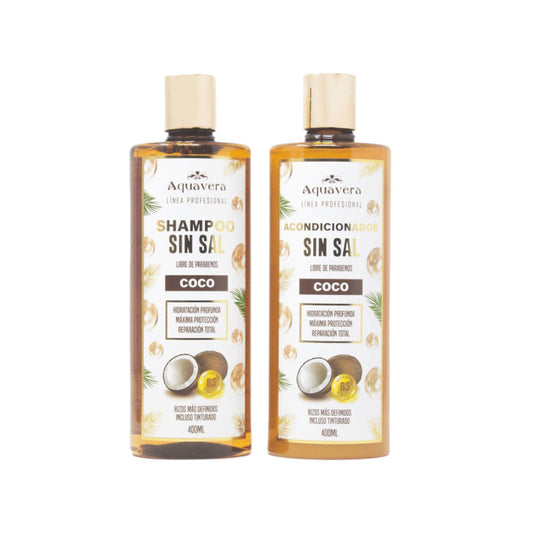 SHAMPOO Y ACONDICIO SIN SAL COCO 400ML