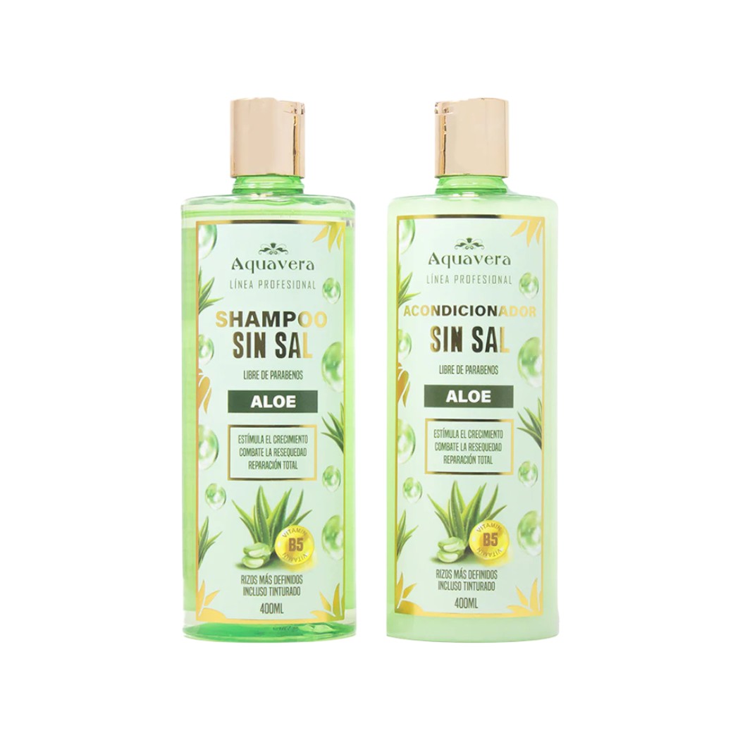 SHAMPOO Y ACONDIC SIN SAL ALOE 400ML