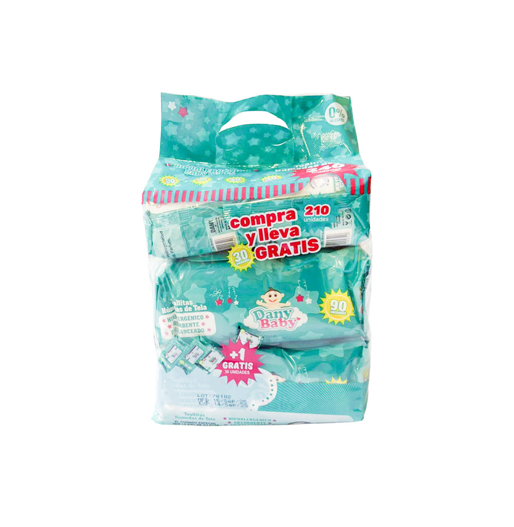TOALLITAS HÚMEDAS 4PACK 240U