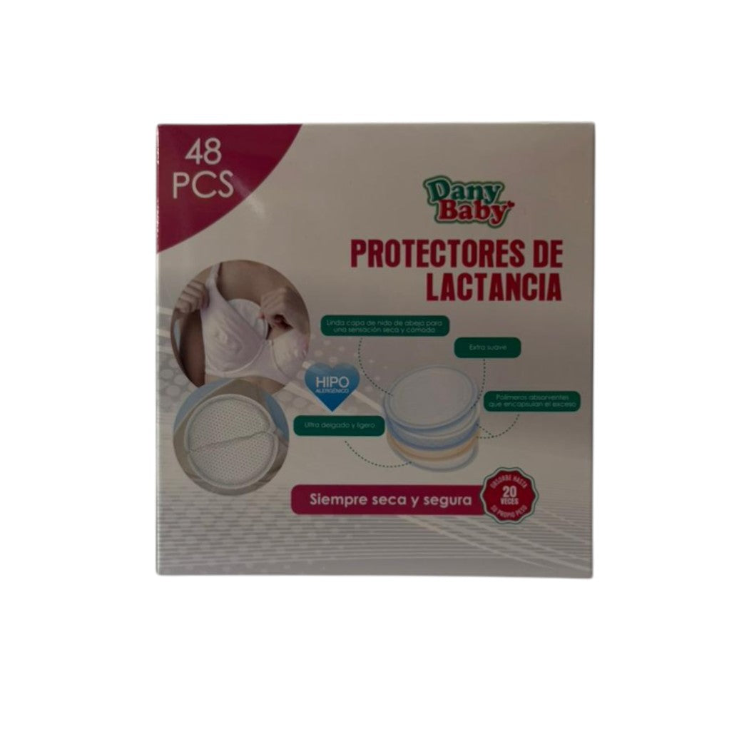 PROTECTORES DE LACTANCIA 48PZS