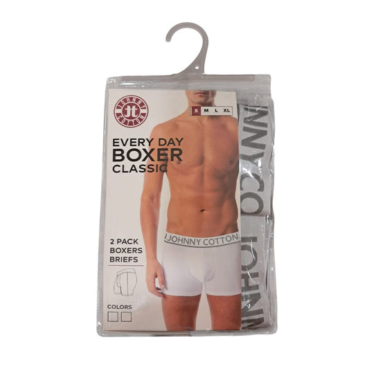 BÓXER BLANCO JOHNNY COTTON TALLA S 2U