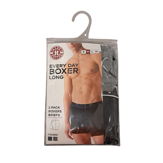 BÓXER NEGRO Y AZUL JOHNNY COTTON TALLA M 2U