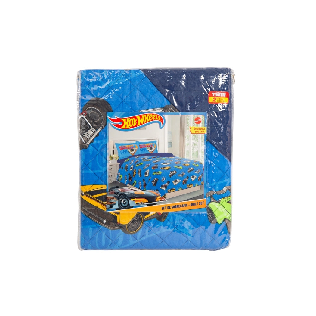 SET DE SOBRECAMA TWIN HOT WHEELS