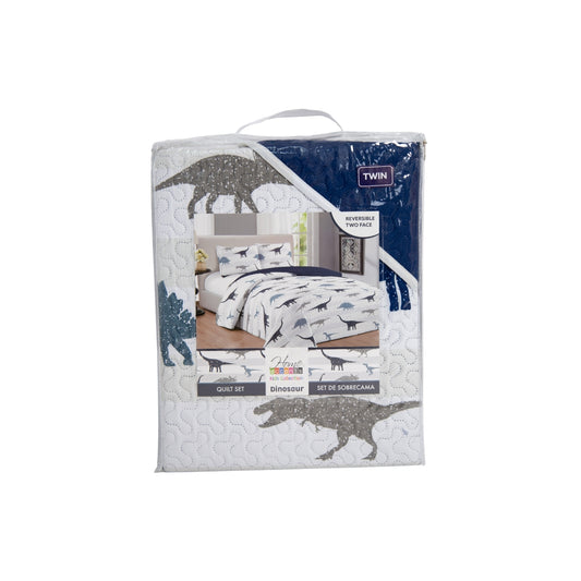 SET DE SOBRECAMA TWIN DINOSAURIO