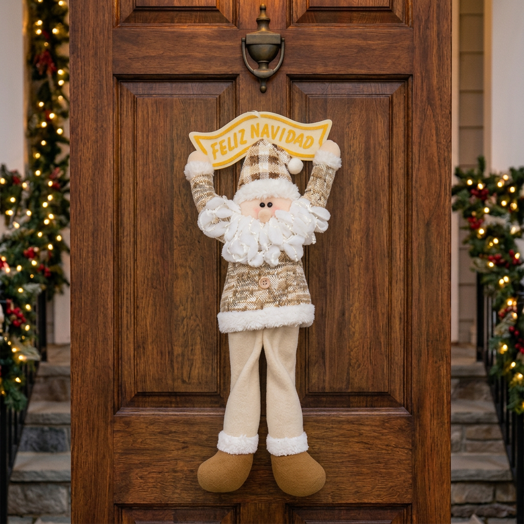 ADORNO PARA PUERTA NAVIDEÑO
