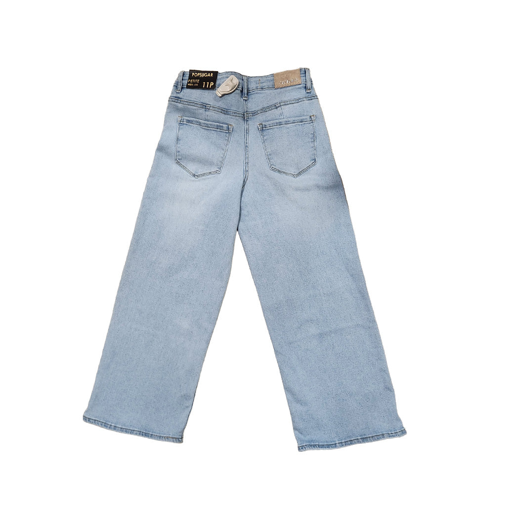 PANTALÓN DENIM PETITE AZUL CLARO
