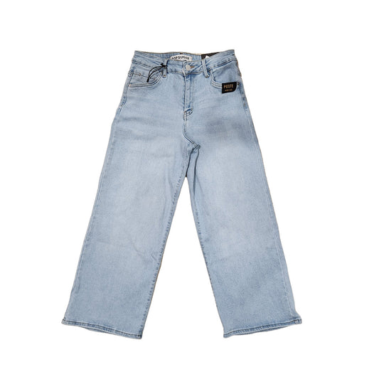 PANTALÓN DENIM PETITE AZUL CLARO