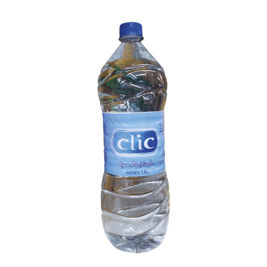 AGUA PURIFICADA CLIC 1.5L