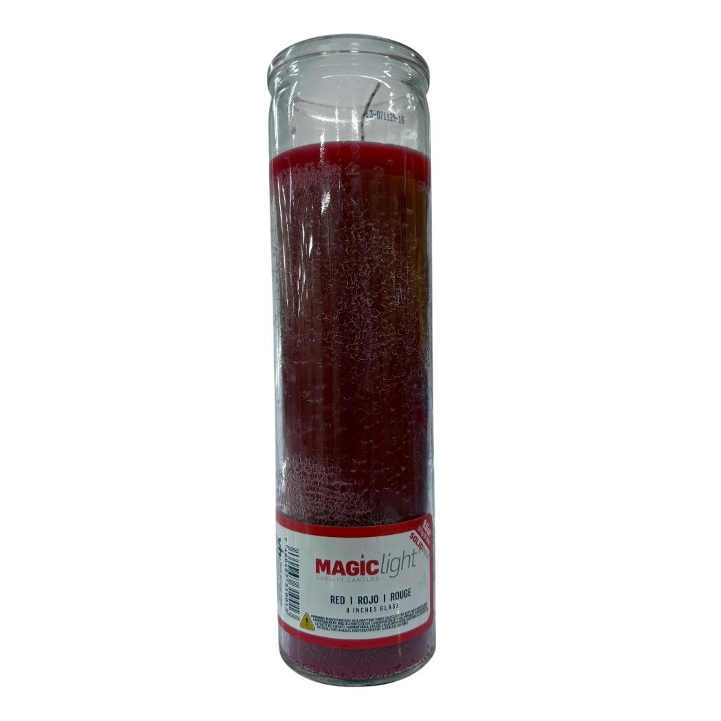 VELA MAGIC LIGHT 7 DIAS ROJAS
