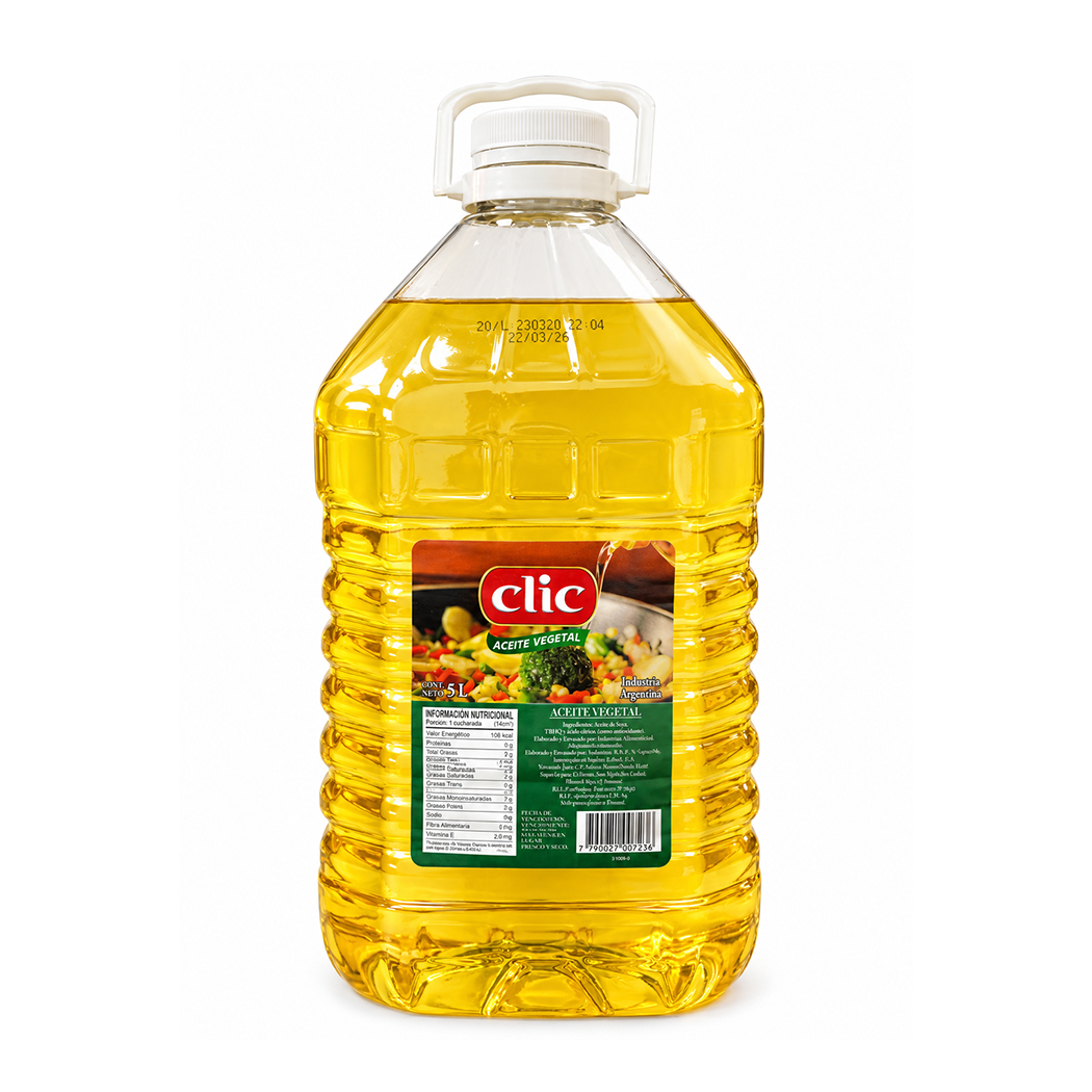 ACEITE SOYA CLIC 5L