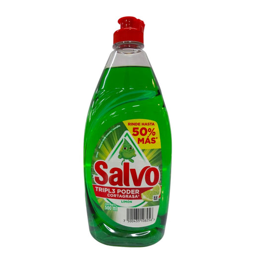 LAVAPLATO LÍQUIDO LIMÓN 500ML