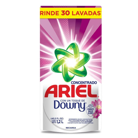 DETERGENTE LÍQUIDO CON DOWNY 1200ML